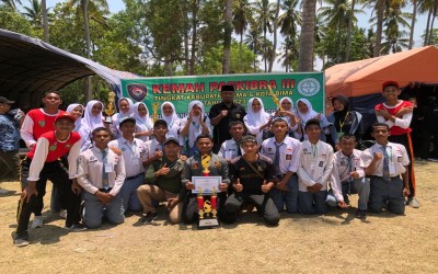 PASKIB SMK Wonokromo Surabaya RAIH JUARA UMUM PADA KEMAH PASKIBRA-III SE-KABUPATEN DAN KOTA BIMA