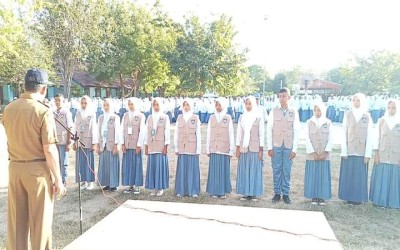 Pengukuhan Angkatan Pertama Pengurus ZERO WASTE SMK Wonokromo Surabaya Masa Bakti 2023/2024